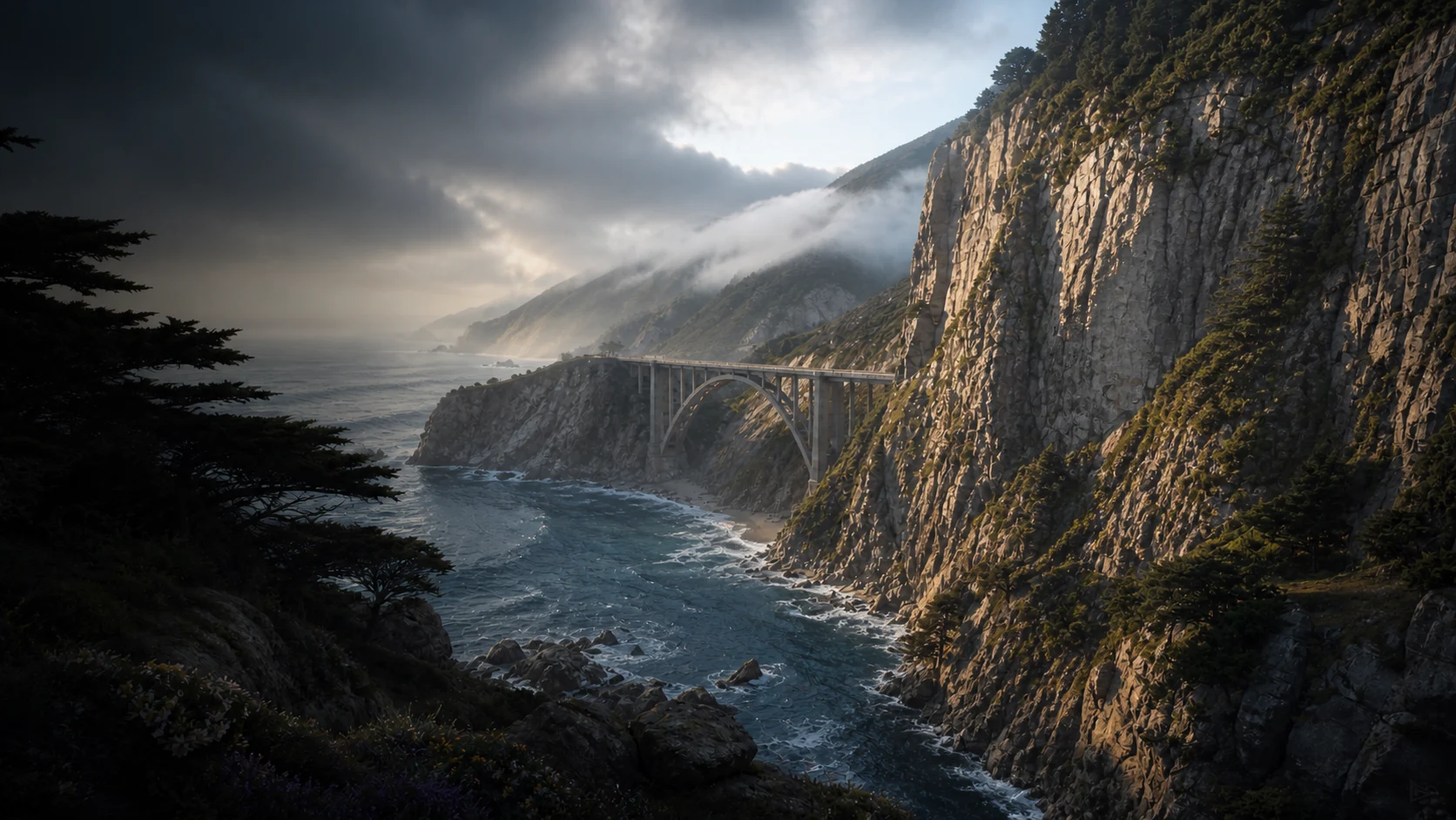 Imagined Big Sur environment
