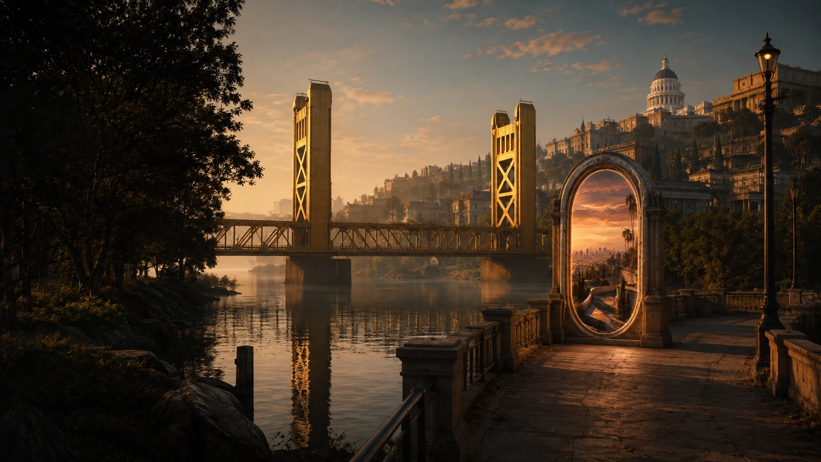 Imagined Sacramento environment
